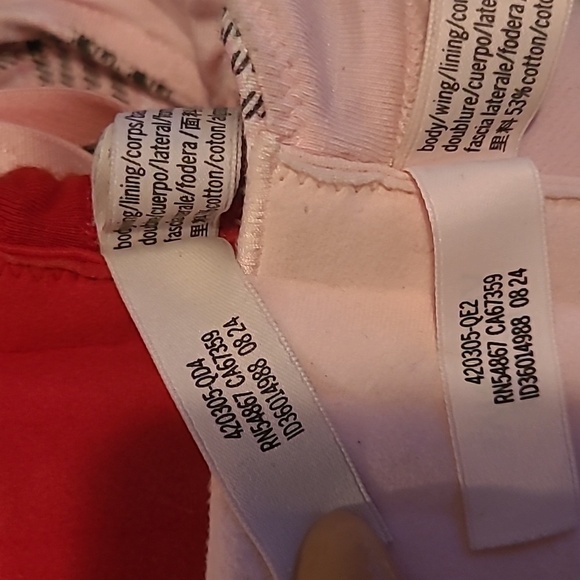 Victoria's Secret Set Of 2 T-shirt Demi Push-up Full Coverage Bras 36C Shapewear - Picture 11 of 13